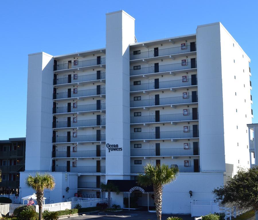 Ocean Towers Resort Atlantic Beach Exterior foto