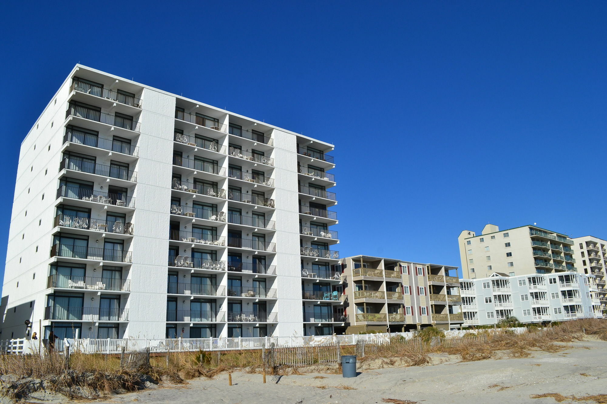 Ocean Towers Resort Atlantic Beach Exterior foto